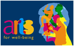 Arts for Wellbeing logo